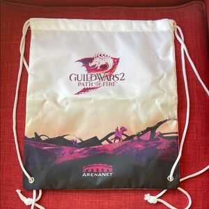 Guild Wars 2 Path of Fire Drawstring Bag